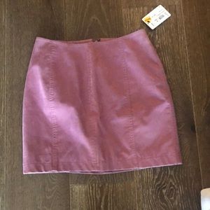 Free People mini skirt